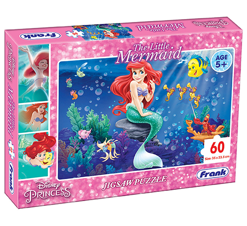 The Little Mermaid 60 Pieces